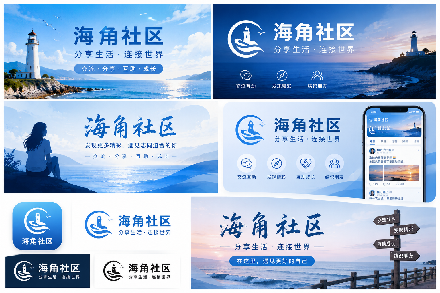 海角社区城市与生活品牌主题